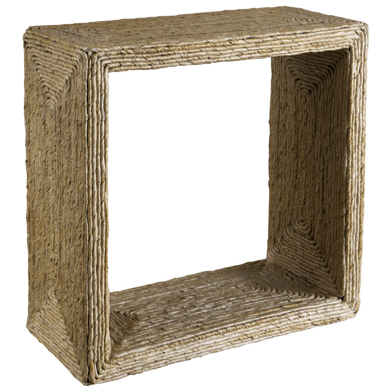 25466 Uttermost Rora Woven Accent Table