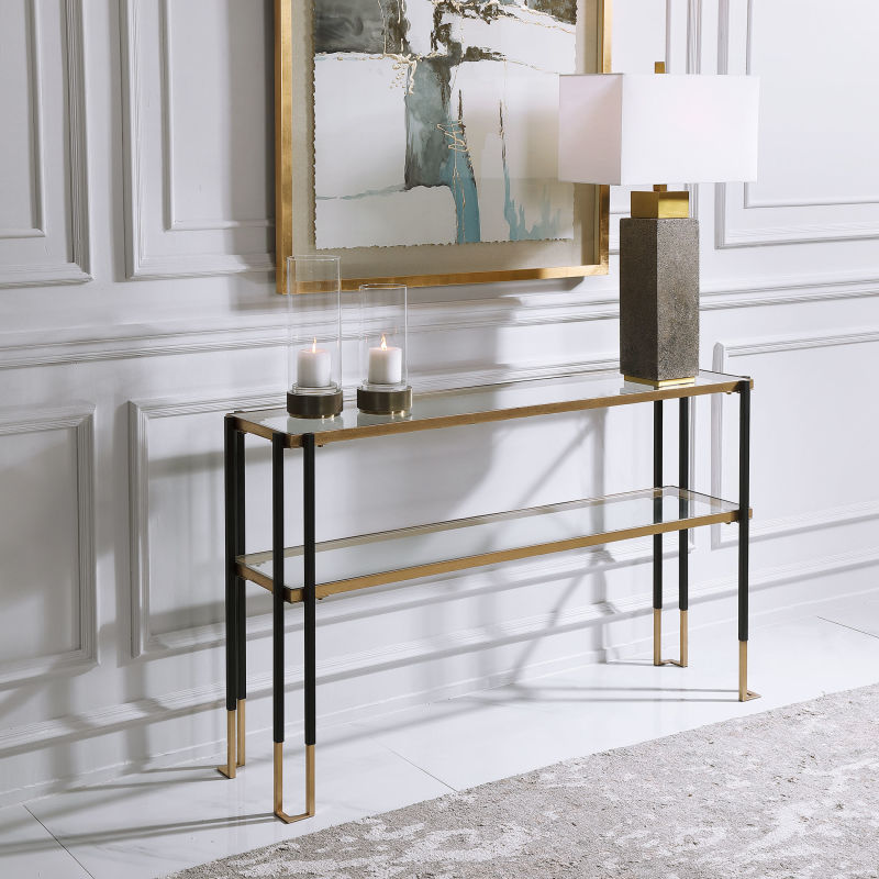 24978 Uttermost Kentmore Modern Console Table