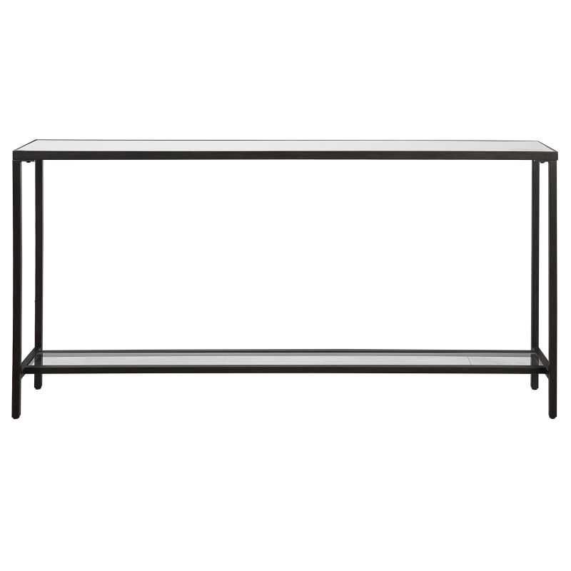 24997 Uttermost Hayley Black Console Table