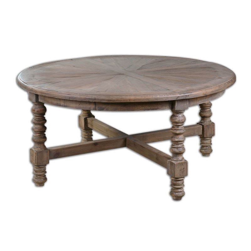 24345 Uttermost Samuelle Wooden Coffee Table