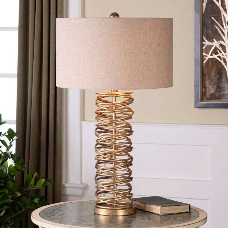 26609-1 Uttermost Amarey Metal Ring Table Lamp