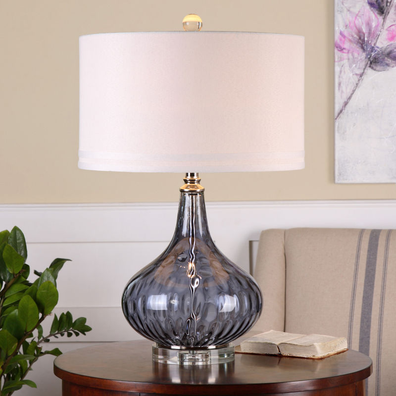 26611-1 Uttermost Sutera Water Glass Table Lamp