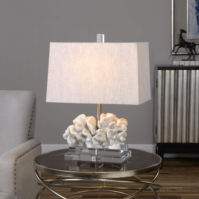 27176-1 Uttermost Coral Sculpture Table Lamp