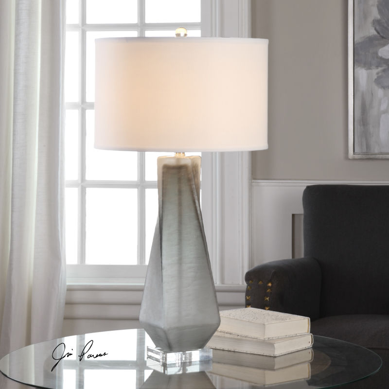 27523-1 Uttermost Anatoli Charcoal Gray Table Lamp