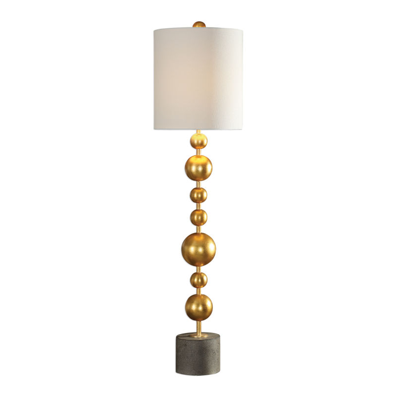 29566-1 Uttermost Selim Gold Buffet Lamp