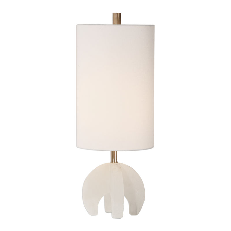 29633-1 Uttermost Alanea White Buffet Lamp