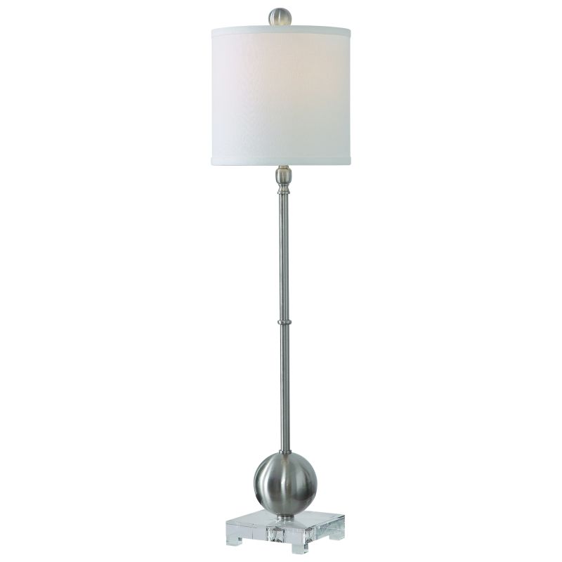 29692-1 Uttermost Laton Silver Buffet Lamp