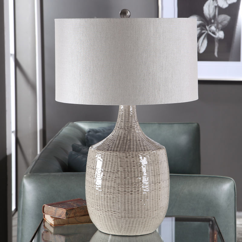 28205-1 Uttermost Felipe Gray Table Lamp