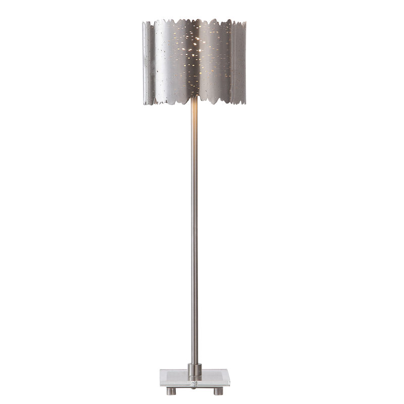 29738-1 Uttermost Baradla Nickel Buffet Lamp