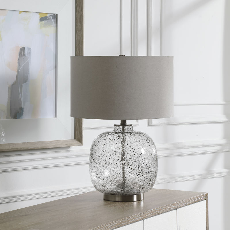28389-1 Uttermost Storm Glass Table Lamp
