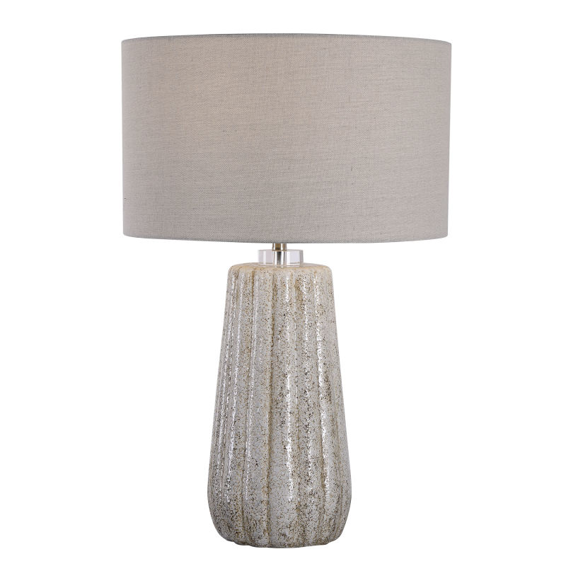 Uttermost Pikes Stone-Ivory Table Lamp