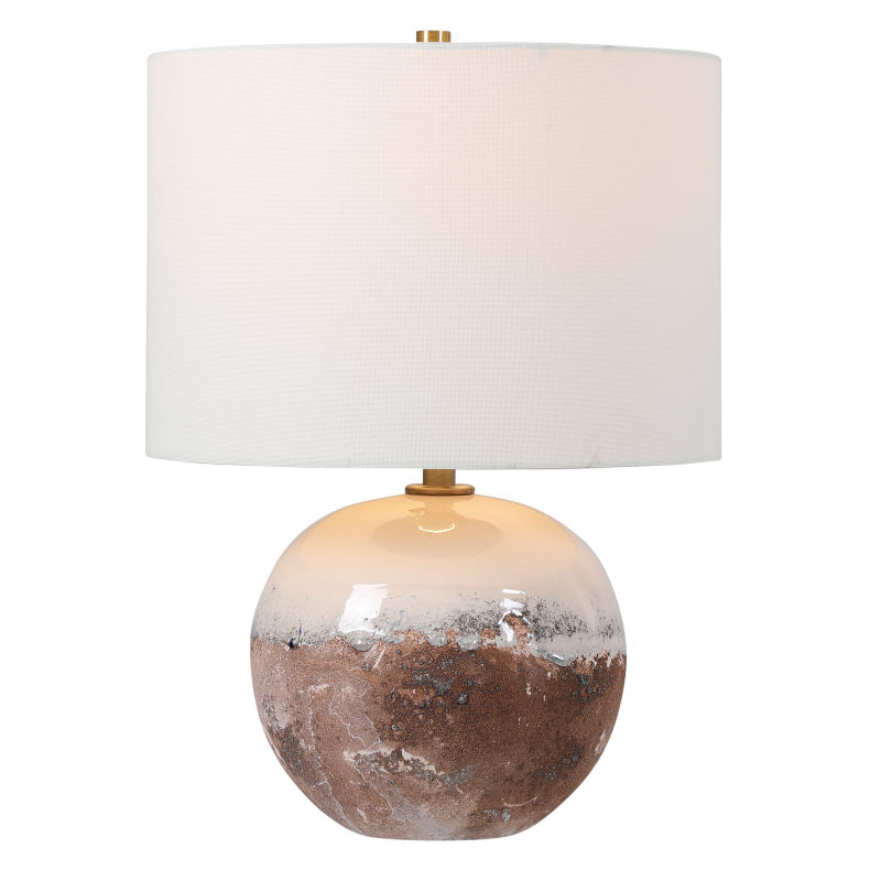 28440-1 Uttermost Durango Terracotta Accent Lamp