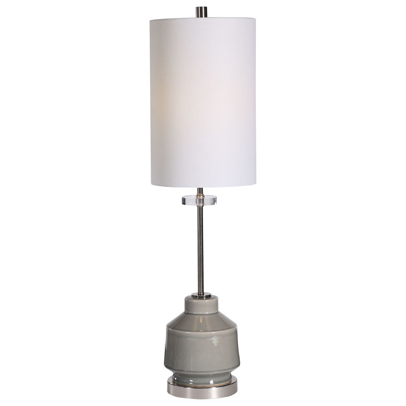 28429-1 Uttermost Porter Warm Gray Buffet Lamp