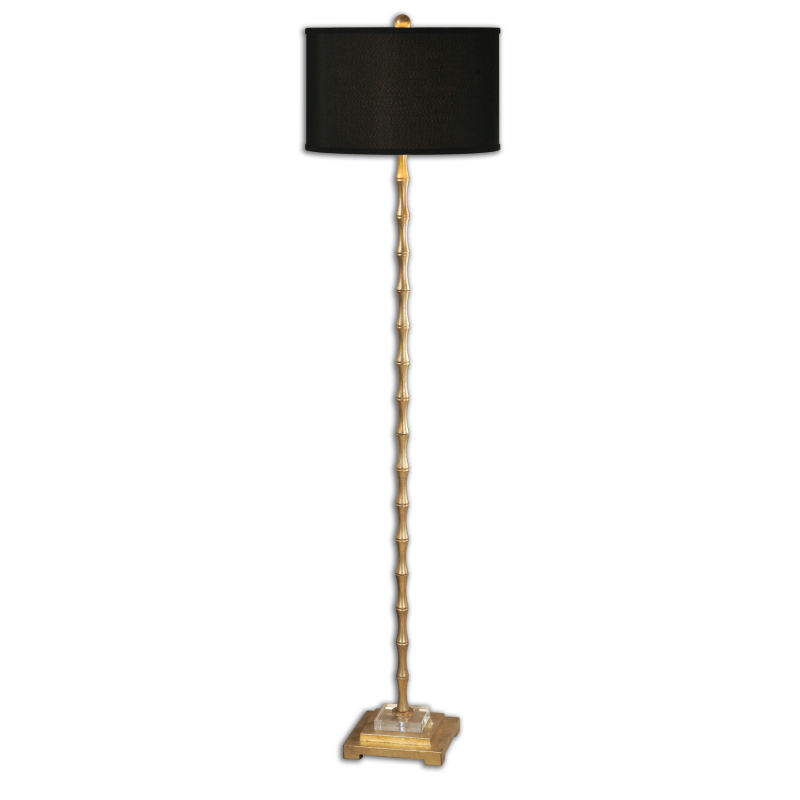28598-1 Uttermost Quindici Metal Bamboo Floor Lamp