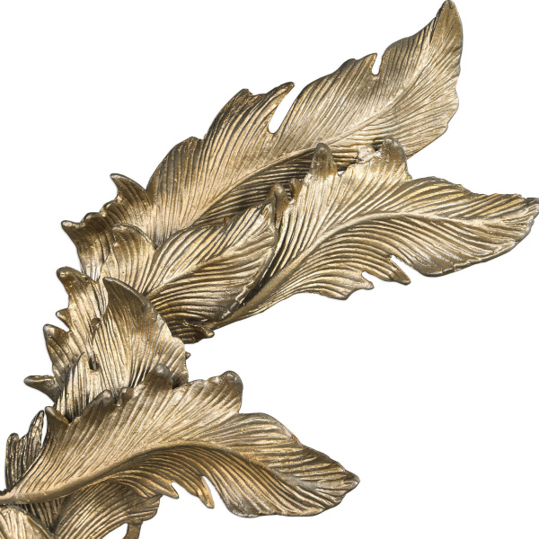 Uttermost 17513 Fall Leaves Champagne Sculpture 01