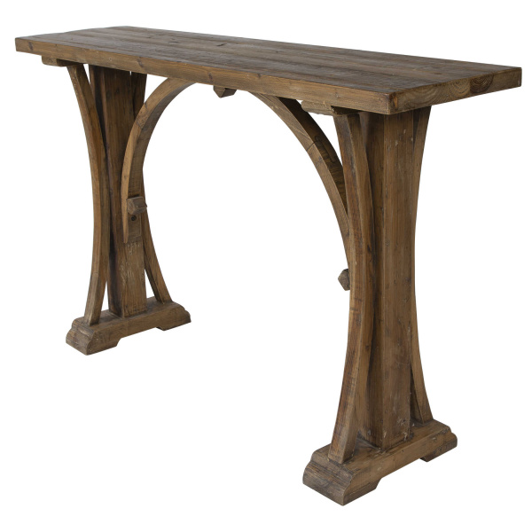 24302 Uttermost Genessis Reclaimed Wood Console Table