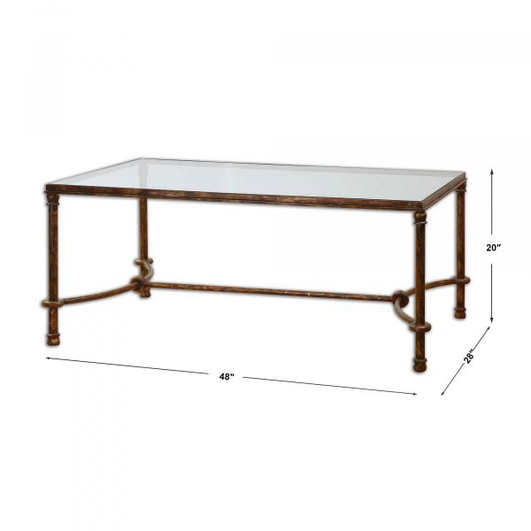 Uttermost 24333 Warring Iron Coffee Table 01