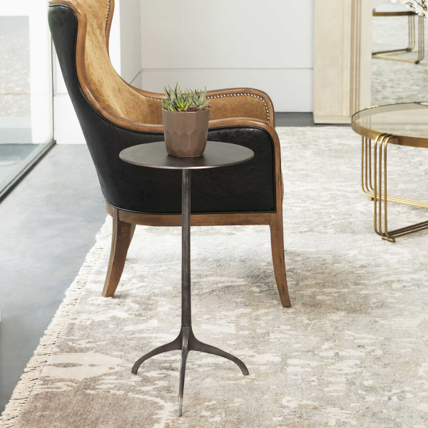 25058 Uttermost Beacon Industrial Accent Table
