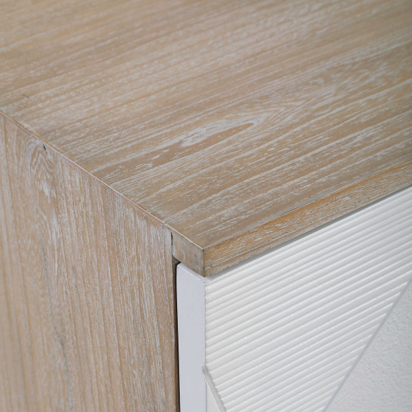 Uttermost 25101 Tightrope 4 Door Modern Sideboard Cabinet 04