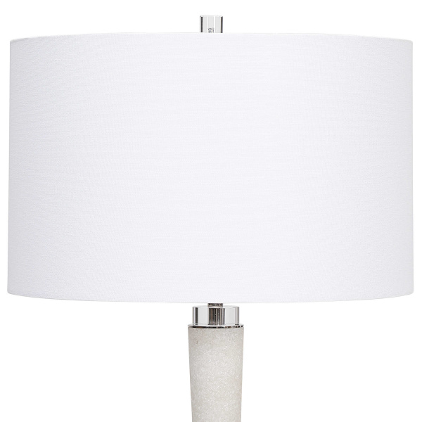Uttermost 28472 Kently White Marble Table Lamp 4