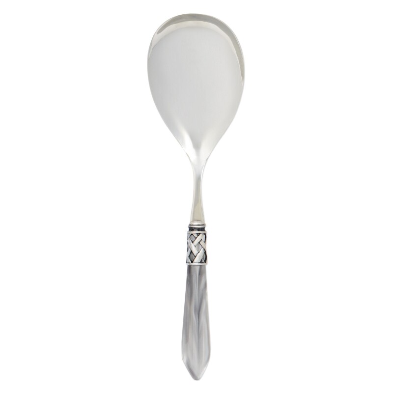 ALD-9806LG Aladdin Antique Light Gray Serving Spoon