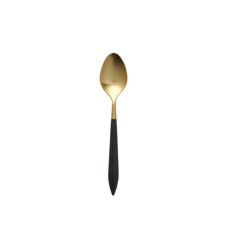ARS-9854GB Ares Oro & Black Place Spoon