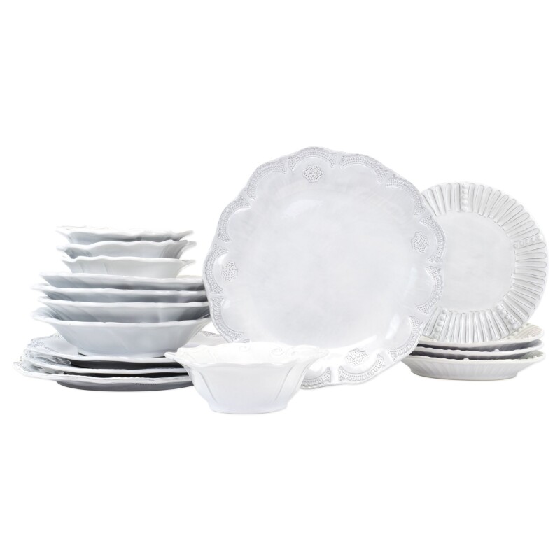 INC-1100S-16 Incanto Assorted Sixteen-Piece Place Setting