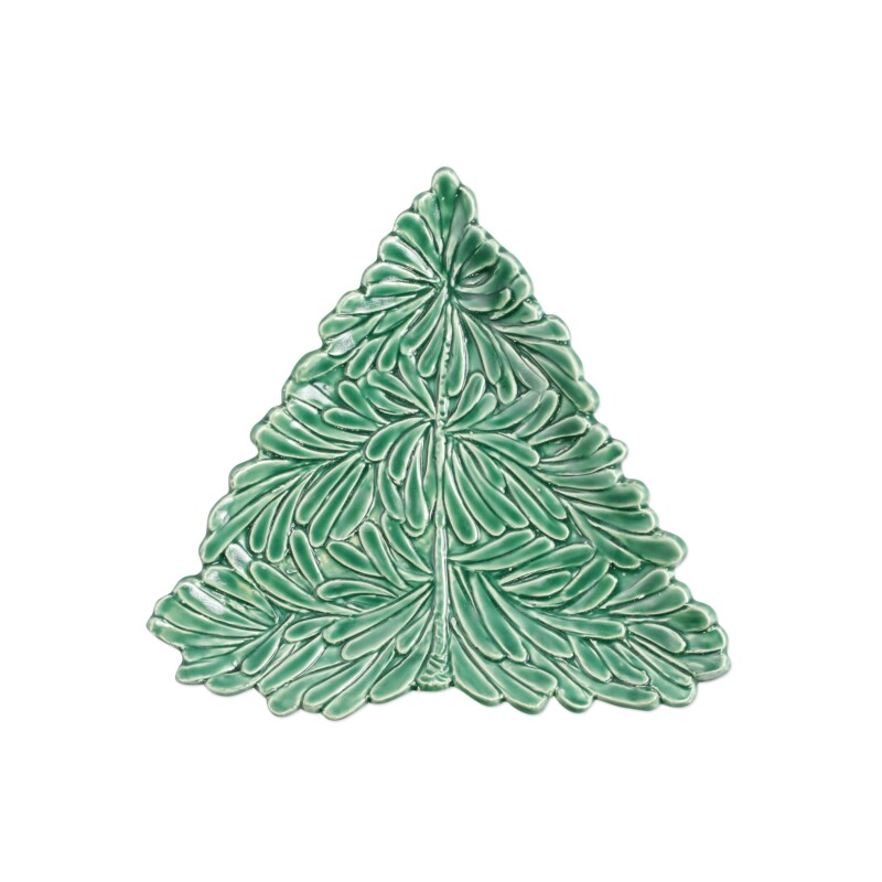 LAH-2601T-GB Lastra Holiday Figural Tree Small Plate