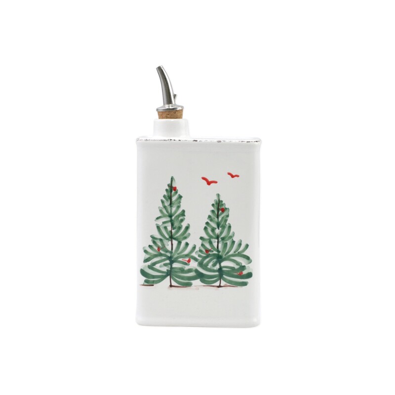LAH-2693 Lastra Holiday Olive Oil Can