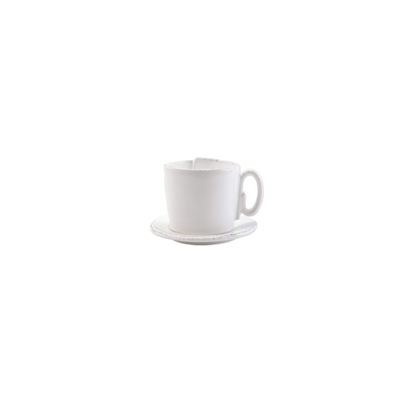Las 26002w Lastra White Cup And Saucer 2