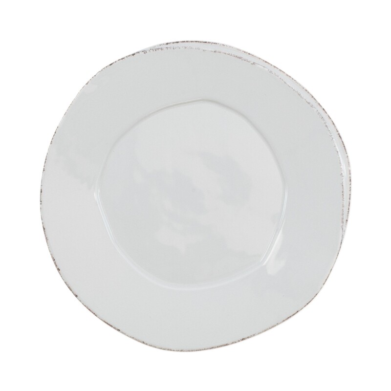 LAS-2606LG Lastra Light Gray European Dinner Plate