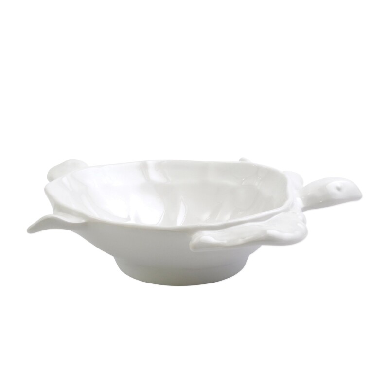 MIMA-W2331 Melamine Incanto Mare White Serving Bowl