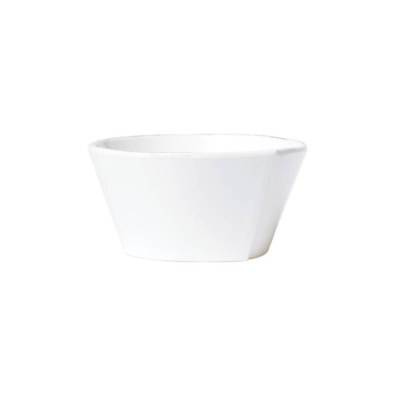 MLAS-W2302 Melamine Lastra White Stacking Cereal Bowl