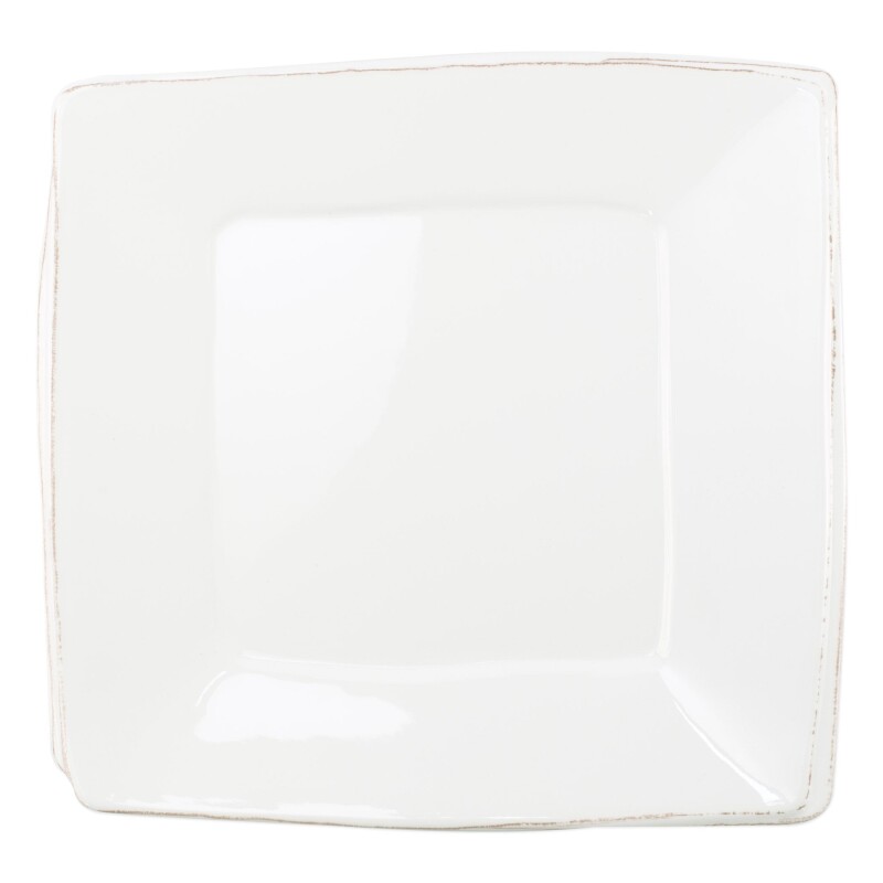 MLAS-W23028 Melamine Lastra White Square Platter