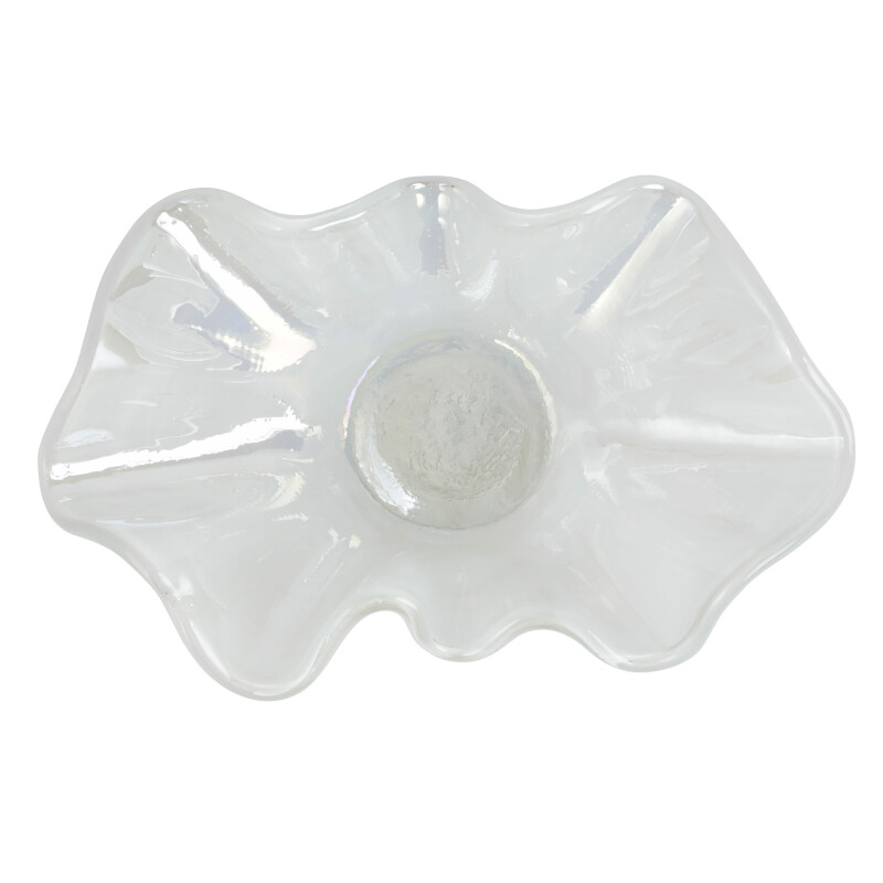 Ond 5295w Onda Glass White Large Bowl 2