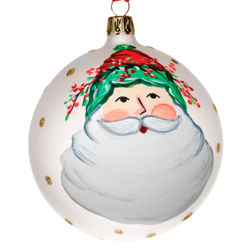 Osn 2701 Vietri Old St. Nick Assorted Ornaments Set Of 4 2