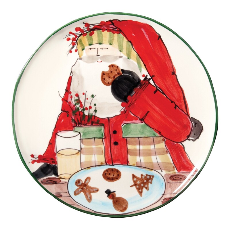 Osn 7823 Old St. Nick Cookie Platter