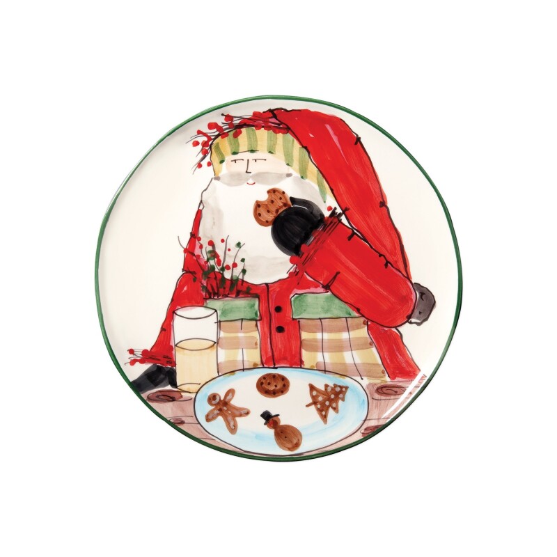 OSN-7839 Old St. Nick Cookie Plate