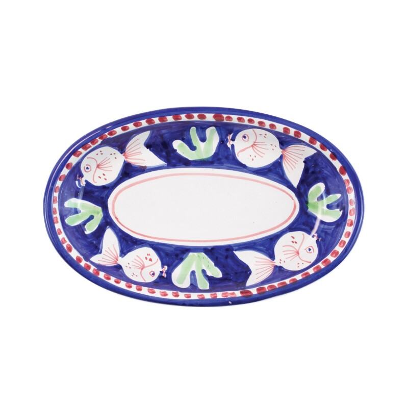PES-1040N Campagna Pesce Small Oval Tray
