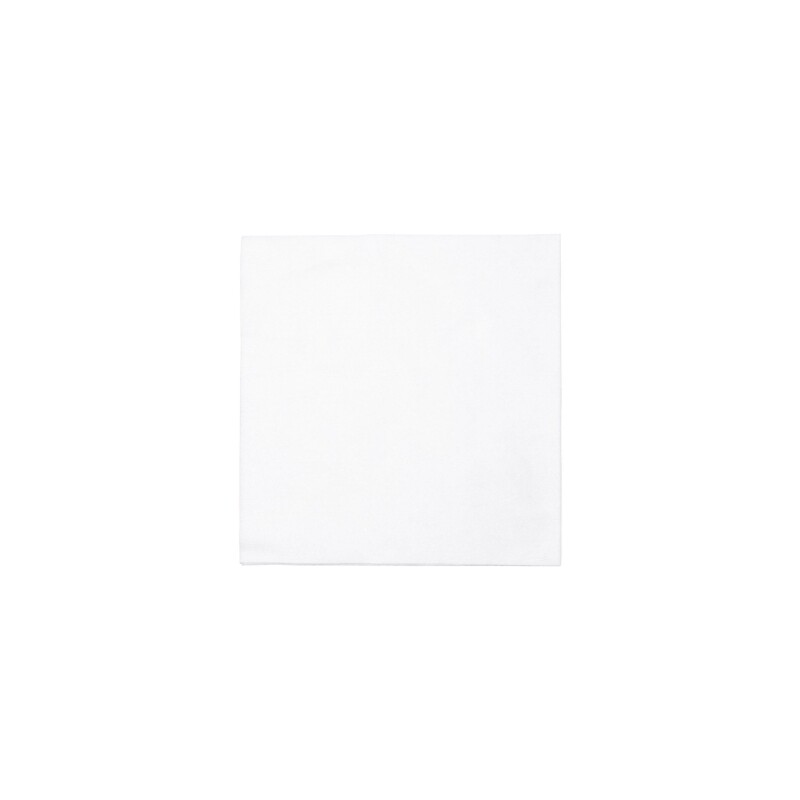 PPS-W6051 Papersoft Napkins Bianco Solid Cocktail Napkins (Pack of 20)