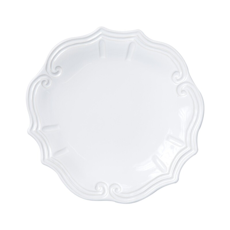 SINC-W1100C Incanto Stone White Baroque Dinner Plate