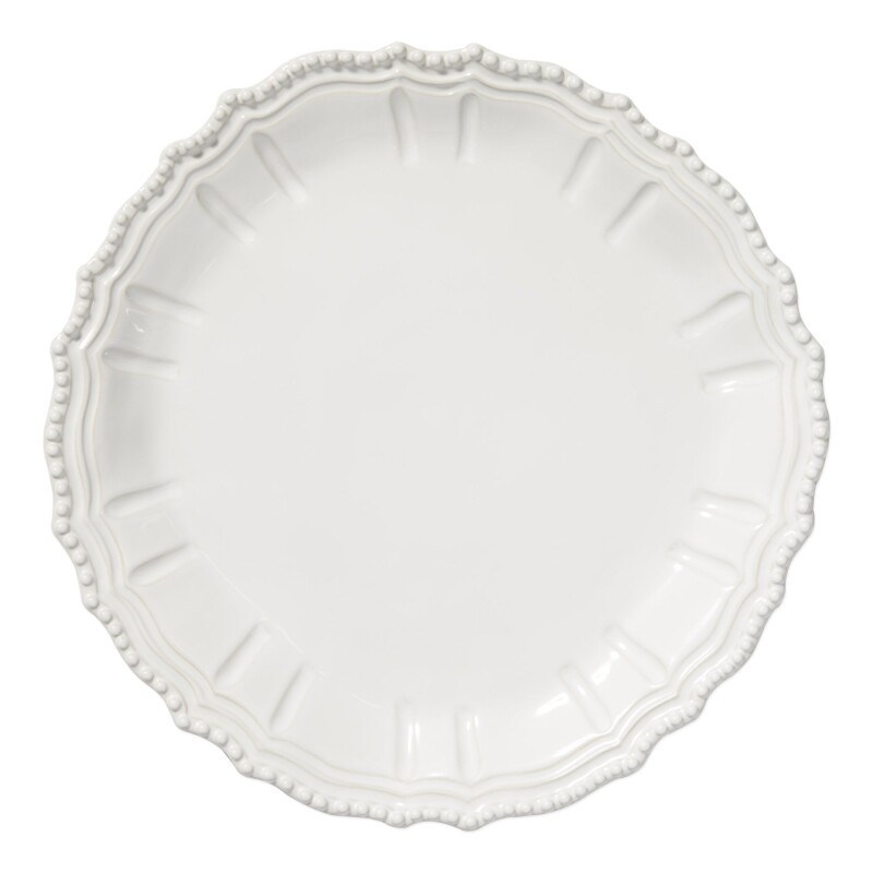 SINC-W1122 Incanto Stone White Baroque Round Platter