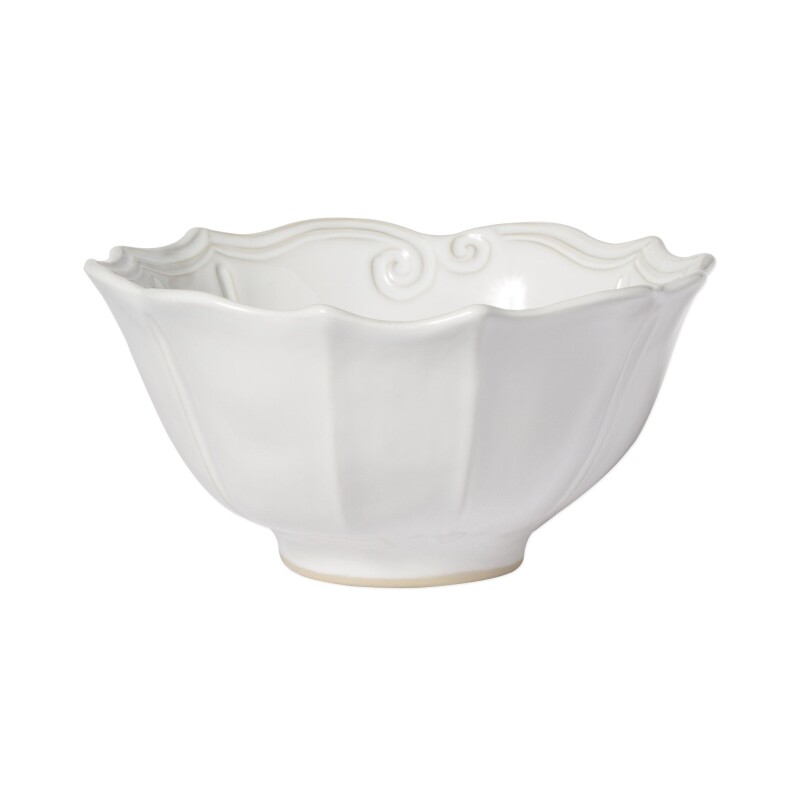 SINC-W1137 Incanto Stone White Baroque Medium Serving Bowl