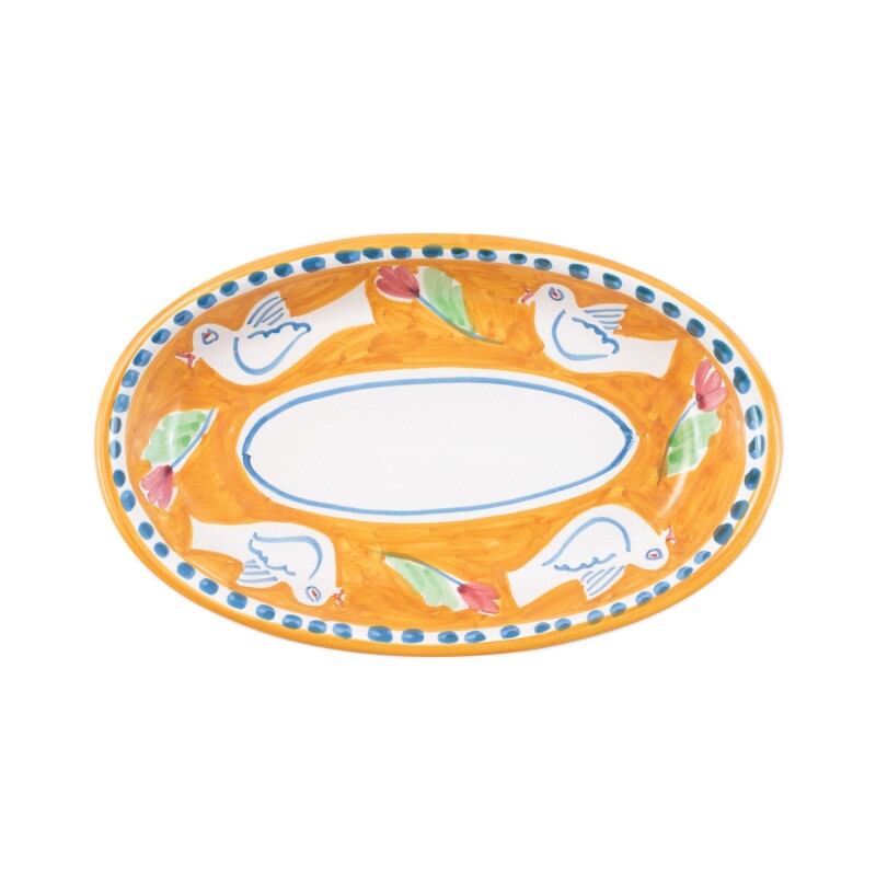 Campagna Uccello Small Oval Tray