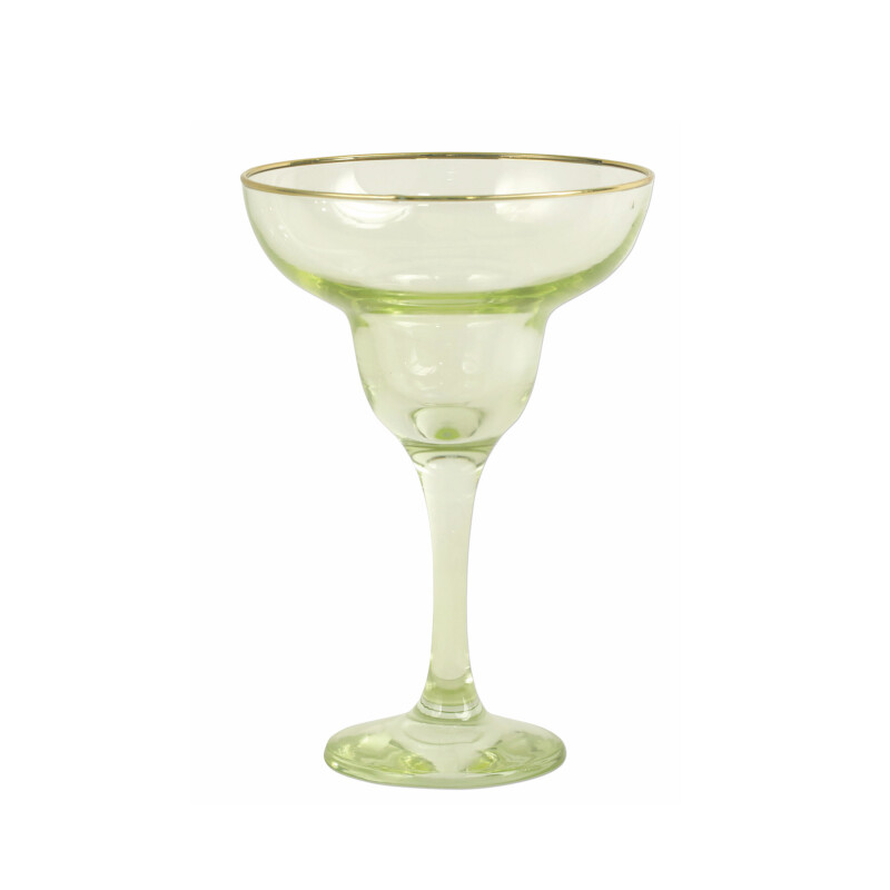 VBOW-Y52153 Rainbow Yellow Margarita Glass