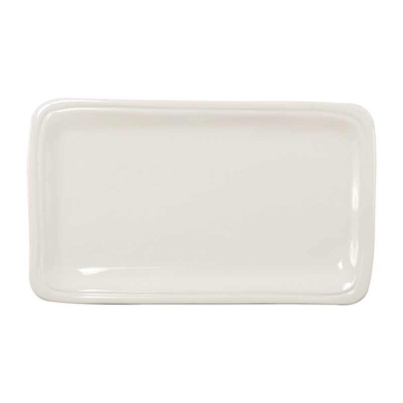 Fresh Linen Small Rectangular Platter