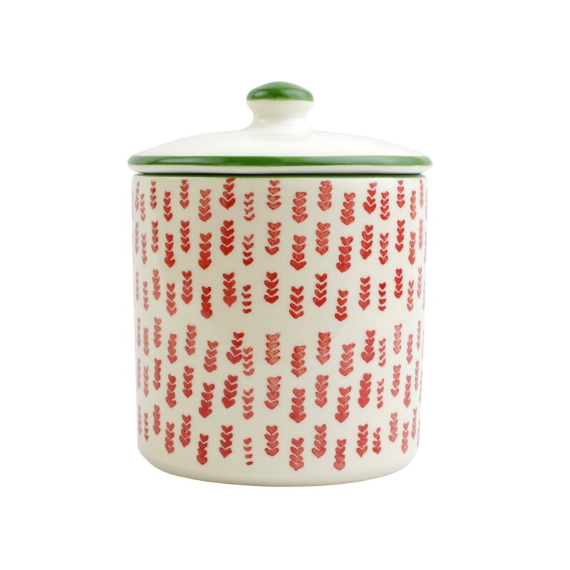 Mistletoe Arrow Cookie Jar