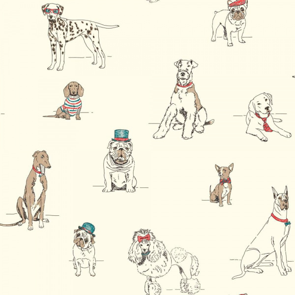 AF1939 Dog's Life Wallpaper