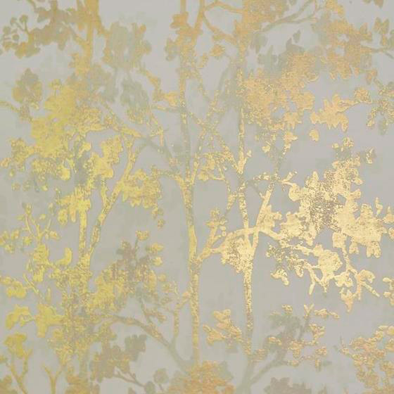 NW3582 Shimmering Foliage Wallpaper
