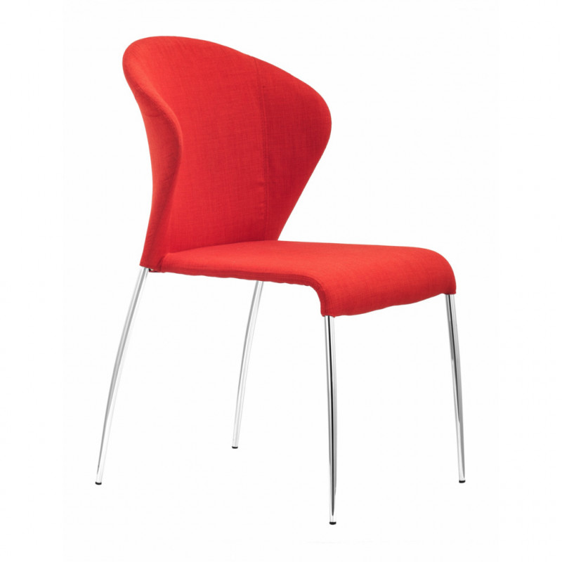 100041 Image1 Oulu Dining Chair Set Of 4 Tangerine